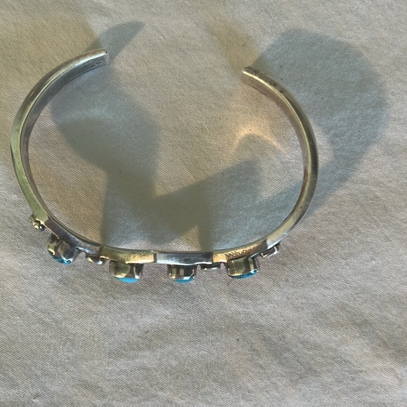 Silver turquoise bracelet - Picture 3 of 6